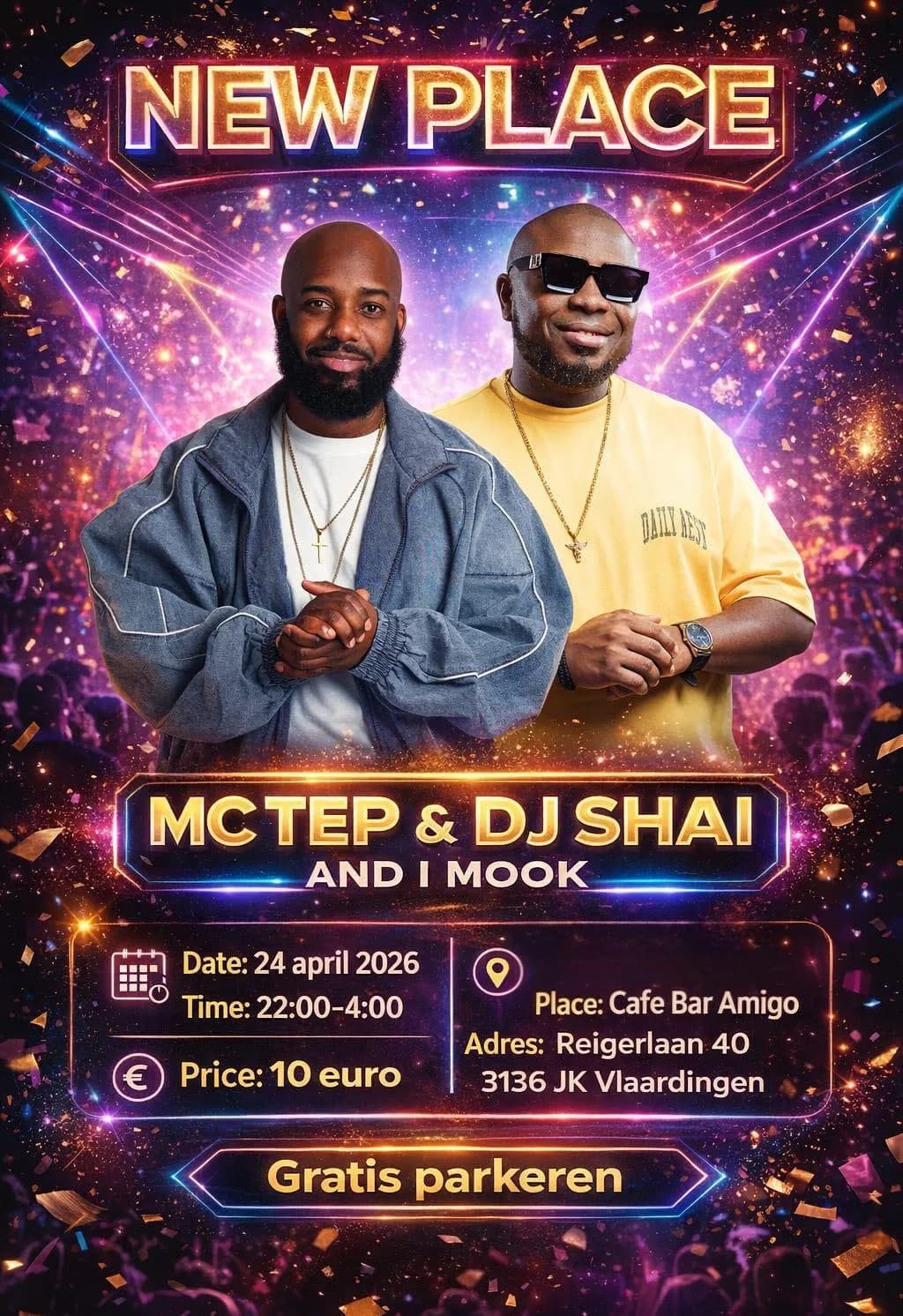 NEW PARTY PLACE Flyer