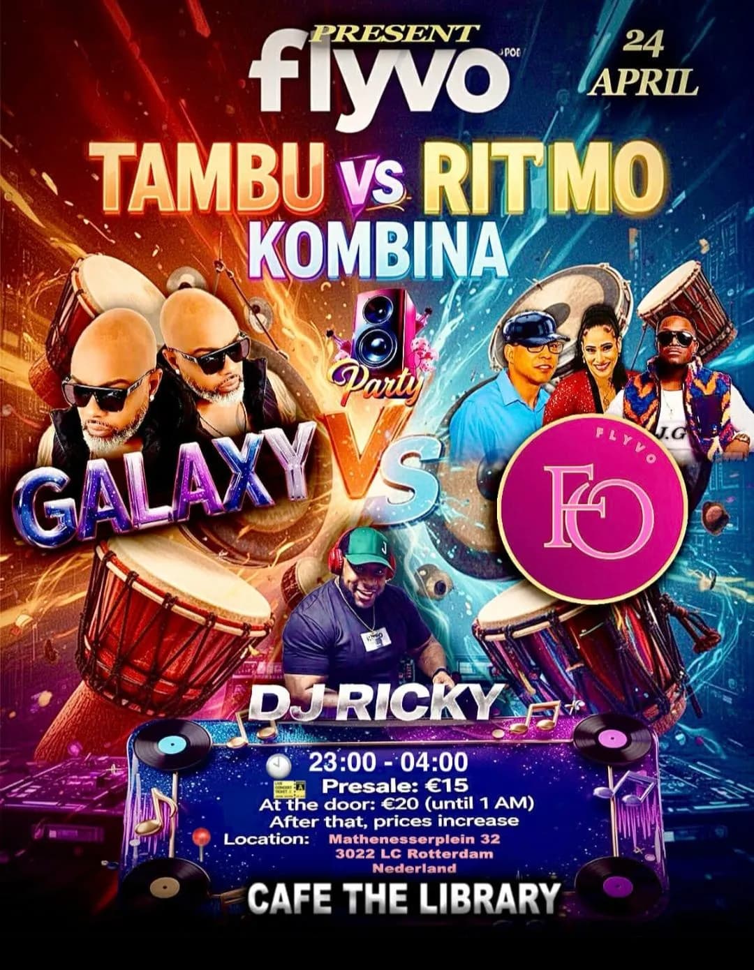 TAMBU VS RITMO KOMBINA Flyer